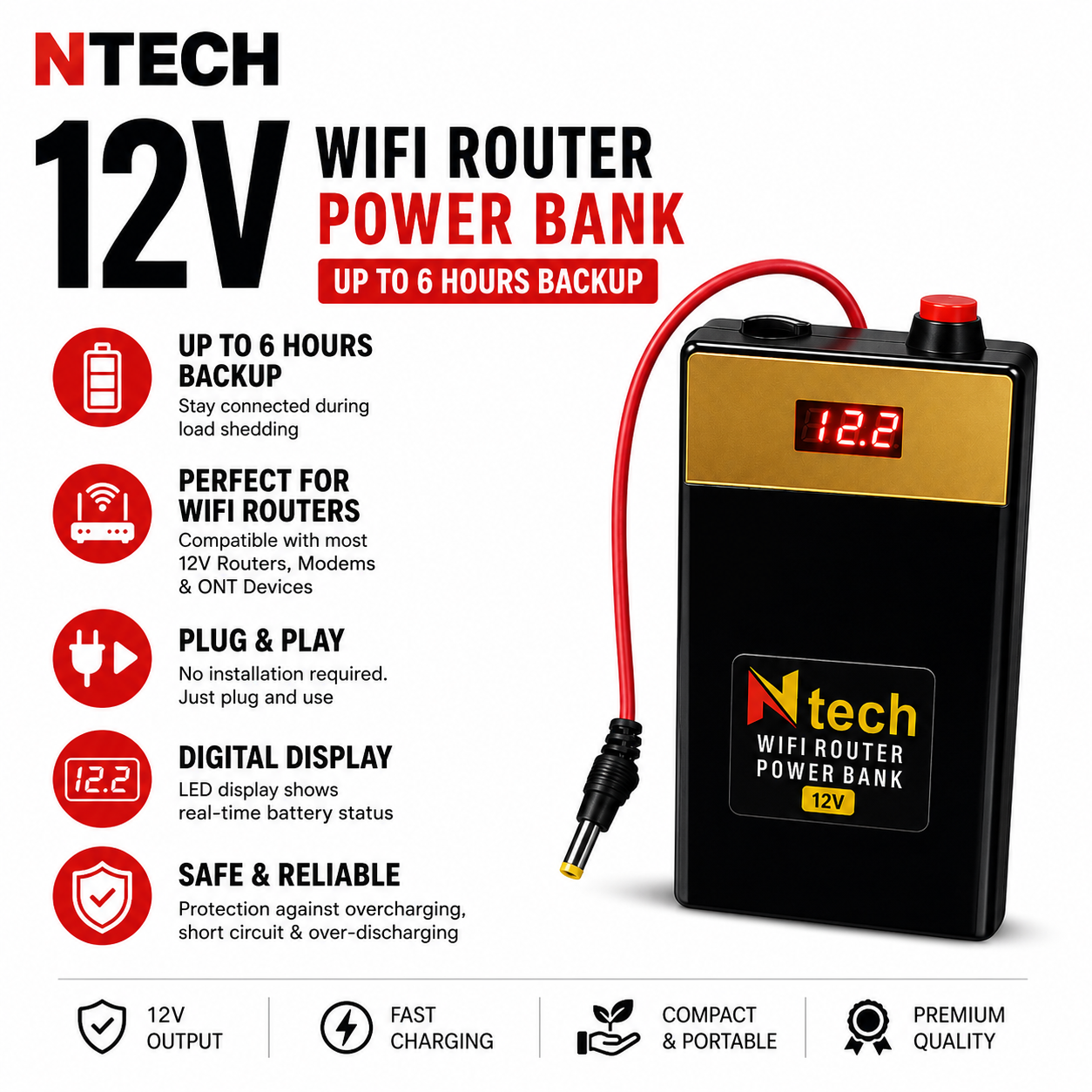 ROUTER POWERBANK 2000MAH